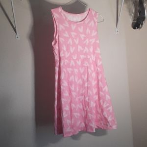 Pink heart dress